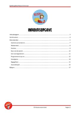 Alternative view of Spellenpakket reizen en vervoer